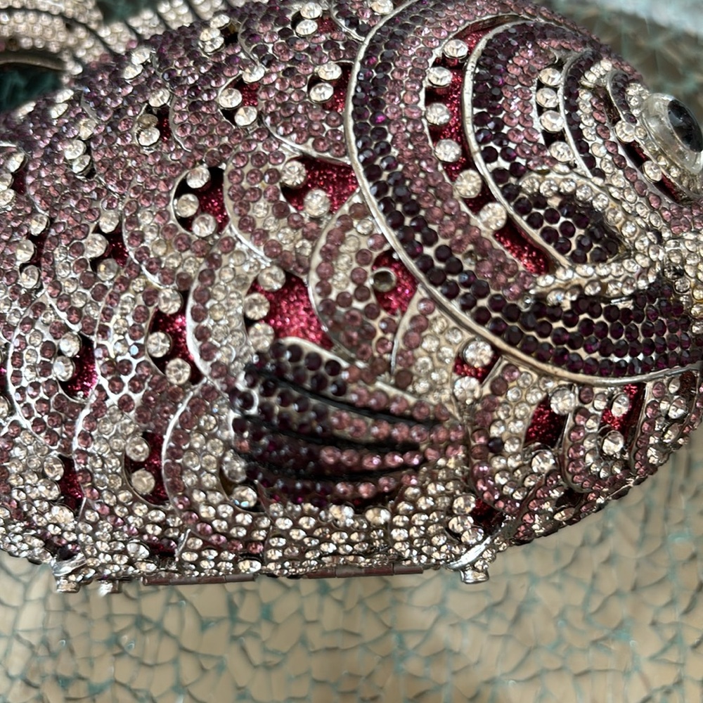 Natasha Czech Crystal Fish Clutch - Picture 6 of 15